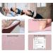 UMINEUX 1/3'' Extra Thick Non Slip Yoga Mat for Women - Eco Friendly TPE Fitness Mat - 72 x 24 - Parfait Pink & Gray - Buy Online on GoSupps.com