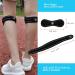 Bounfend Patella Knee Strap - Adjustable Brace for Arthritis, Tendonitis, and Knee Pain Relief - Pack of 2 Black - Buy Online on GoSupps.com