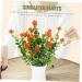 TOPBATHY 12 Pcs Simulation Camellia Eucalyptus Garland Vines Decor Office Decor Artificial Branches Faux Plants Indoor Artificial Flower Bouquet Vine Decor Artificial Leaf Household Plastic Orangex2pcs 13x13x30cmx2pcs - Buy Online on GoSupps.com