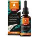 Vitamin A drop forte - 1000 g per drop - 1800 drops with vitamin A made of retinyl palmitat - optimally high -dose & bio -available - without additives - laboratory test with certificate - 100% vegan 1x 1800 drops
