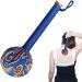 Massage Hammer Tool | Back & Body Pain Relief | Manual Wormwood Hand Massager - 26cm Blue - Buy Online on GoSupps.com