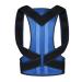 Zeyuqi Back Waist Posture Corrector adjustable correction belt for adult shoulder shoulder shoulder lumbar support spine belt vest blue-xxxxxlarge blue xxxxxlarge