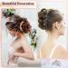 4 PCS Rhinestone Hair Comb Set - Non-Slip Metal Slides with Sparkly Butterfly Design for Women and Girls - Buy Online on GoSupps.com