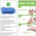 DERCLIVE Hand Acupressure Tool - Plastic Pressure Point Clip for Migraine & Headache Relief (Blue) - International Shipping Available - Buy Online on GoSupps.com