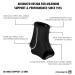 Rehband Ankle Support 1.5mm/3mm Neoprene Brace - Light Achilles Tendon Support Fits in Shoe X-Small Black | International Shipping Available - Buy Online on GoSupps.com