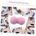 Fomiyes Peanut Massage Ball - Double Lacrosse Trigger Point Therapy & Mobility Tools for Shoulders - EPP Pink Massager - Buy Online on GoSupps.com
