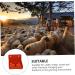 Parliky Sheep Feeder 1pc Cattle and Sheep Lick Brick Box Sheep Waterer Bowl Goats Feeder Feeding Bowl Dedicated Feed Pan - Buy Online on GoSupps.com
