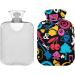 Naanle 2L Music Heat Bottle - Transparent Hot Water Bottle for Pain Relief & Therapy | Large Warmers for Bed Hands & Feet - Buy Online on GoSupps.com