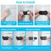 Redtron Child Locking Cabinet Locks - Double Safety Switches (4 Pack Black) | Non-Toxic Easy Assembly with 3M Glue | Secure Your Home Safely - Buy Online on GoSupps.com