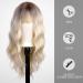 Haircube Gold Blonde Highlighted Long Curly Wig with Pony - Natural Heat-Resistant Synthetic Hairstyle for Fashionable Looks - Buy Online on GoSupps.com