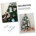 GRIRIW 1 Box/32pcs Christmas Balls red Decorations Christmas Tree Ball Ornaments Painting Ball Bulk Listing Red 4X4CM - Buy Online on GoSupps.com