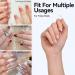 Solid nail gel clear acrylic nail tips with solid gel - 30 ml - Strong adhesive for sculpting - No glue residue - For women and girls - Buy Online on GoSupps.com