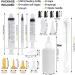 Buy Breeding Bottle for Puppies & Kittens | Silicone Nipple Pet Feeding Bottle with Syringes - Ideal for Dogs & Cats - Yellow - Buy Online on GoSupps.com
