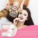 200 Sheets Disposable Transparent Face Masks for Skincare - DIY Clear Paper Facial Mask for Spa - Moisture Retention - Buy Online on GoSupps.com