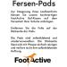 Foetactive Gel Pads - 4 Pcs - Soft Fersen Gel Pillow for Enhanced Running Comfort - Shop Now! - Buy Online on GoSupps.com