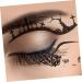 VINTORKY 4 Pairs Halloween Eyeliner Stickers Decor Eyeshadow Halloween Makeup Tools Eye Makeup Decals Black - Buy Online on GoSupps.com