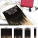 Moresoo Balayage Clip in Human Hair Extensions 20 Inch - Blonde/Brown Double Weft Clip-ins 7 Pcs/120g #2/27/613 - Buy Online on GoSupps.com