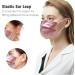 Sparkly Glitter Printed Face Masks for Women - 50 Pcs, 3 Ply Disposable Masks | Trendy Fashion Design - Buy Online on GoSupps.com