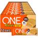 ONE Protein Bars Reese's Peanut Butter Lovers Gluten Free with 18g Protein and 3g Sugar Pantry Staples 2.12 oz (12 Count) - Buy Online on GoSupps.com
