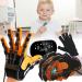 Hemiplegia Finger Rehabilitation Trainer Robot Gloves Finger Rehabilitation Gloves for Stroke Patients Finger Straightening Brace Guard Protector Child 9-righthand 9 righthand