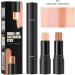 Contouring Stick Professional Makeup Highlighter Contour Stick 2-In-1 Contour Stick with Two Ends Defines the Cheekbones and Shapes the Face (02# .) - Buy Online on GoSupps.com