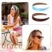Janinka 36 Pcs Satin Headbands - Colorful DIY Hair Accessories for Women and Girls - Buy Online on GoSupps.com