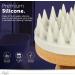 INTER-ESQUE Bamboo Scalp Massager & Shampoo Brush - Gray Head Massage Brush for Ultimate Relaxation & Hair Care - Buy Online on GoSupps.com