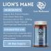 Lion's Mane Capsules 60,000mg - Brain Health & Focus Supplement - 60 Vegan Capsules - Buy Online on GoSupps.com