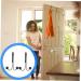 KICHOUSE 2pcs Double Hook Wall Mounted Organizer Over Door Storage Rack Door Hanger Metal Clothes Hook 14x9cm Black - Buy Online on GoSupps.com