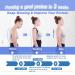 Back Brace Posture Corrector for Men & Women - Adjustable Upper Back Support & Spine Straightener (Pink M) | Improve Posture & Comfort - Buy Online on GoSupps.com