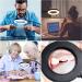 10X Magnifying Lamp with Light & Clip | Adjustable Gooseneck & 3 Color Modes | USB Powered Magnifier for Hobbies, Reading, Crafts - Buy Online on GoSupps.com