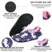 HIITAVE Kids Water Shoes - Non-Slip Aqua Pool Socks for Boys & Girls - Toddler 12-13 Little Kid - Purple/Unicorn - Buy Online on GoSupps.com