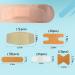100PCS Assorted Styles Finger Knuckle Fabric Adhesive Bandages for Kids & Adults - Breathable, Hypoallergenic, Non-Stick Pad - First Aid & Wound Care - Buy Online on GoSupps.com