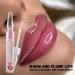  Wootapson Plumping Lip Gloss Lip Oil Plumping and Moisturizing Volume Boost Glossy Moisturizing and Moisturizing Appear Fuller Pack of 2 - Buy Online on GoSupps.com