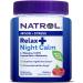 Natrol Relax Night Calm Daily Stress Relief - Berry - 50 Gummies