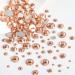 Beadsland Rhinestones for Makeup 8 Sizes 2500pcs Champagne Flatback Rhinestones Eye Gems for Nails Crafts with Tweezers and Wax Pencil Light Peach SS4-SS30 - Buy Online on GoSupps.com