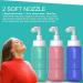 TONELIFE 2PCS Nose Wash Kit - Soft Nozzles Neti Pot & Nasal Cleaner - Sinus Rinse Kit with Empty Sprayer (Blue+Pink) - International Shipping Available - Buy Online on GoSupps.com
