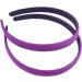 Topkids Accessories 1.5cm Alice Band for Girls and Women Hair Accessories for Girls Hair Bands for Women Alice Bands Adult Women Girls Headbands Hairbands Women (2pc Purple) 2pc Black - Buy Online on GoSupps.com