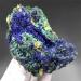 Room Decoration Natural Azurite Malachite Geode Quartz Crystal Geode Cluster Specimen Teaching Research Reiki Stone Collectible (Size : 3-4cm)