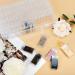 Quefe 2 Pack 64 Grids Diamond Painting Storage Containers with Label Stickers - DIY Art Craft Organizer Boxes for Beads and Diamonds - Buy Online on GoSupps.com