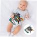 Toyvian 5-Stage Vock Towel Book for Toddlers | Educational Fabric Book for Animal Knowledge & Perception Training - Buy Online on GoSupps.com
