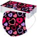 ZQP 30PCS 3-ply Disposable_Face_Masks_Valentine's Day Print for Adult Women Men Elastic Earloop Bandanas with Adjustable Nose Clip Lightweight Breathable Pr-otective Anti-Dust Face Covering - Buy Online on GoSupps.com