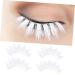 minkissy 3 Pairs White Eyelashes Blue Contacts for Eyes Cosplay Natural Look Wispy Faux Masquerade False Lashes Red Contacts for Eyes Cosplay T Dance Imitation Slim Upper Eyelashes 3d - Buy Online on GoSupps.com