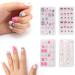 Savita 96-Piece Colorful Pre-Glued Short Fake Nails Set for Kids - Full Cover Nail Art Decoration - Buy Online on GoSupps.com
