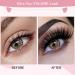 PRO Lash Clusters 72 Pcs 3D Effect DIY Lash Extension 8-16mm Volume Wispy Lashes - Adore 3D Fluffy D-8-16 Mix - Buy Online on GoSupps.com