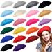 20 Pieces Wool Berets for Women French Beret Multicolored Painters Hat Winter Artist Beret Hat for Women Girls Men Party Indoor Outdoor