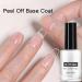 Peelable Gel Base Coat Peelable Base Gel - Peelable Gel for Nail Polish - Peelable Gel Nail Polish Base Coat for Easy Removal 15ml Squeeze-on for Beginners - Buy Online on GoSupps.com