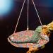 Reptile Hammock Swing Bed Cute Lizard Bearded Dragon Reptile Hanging Hammock Reptile Woven Cotton Summer Hammock Swing Bed for Reptiles Hamsters Parrots Sleeping Resting - Buy Online on GoSupps.com