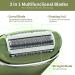 Rechargeable Electric Lady Shaver for Women - Cordless Bikini Trimmer and Body Hair Remover - Wet and Dry Use - Washable Head - Painless Hair Removal - B-Green - Buy Online on GoSupps.com