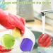 WOTPCRD 3 Pairs Kitchen Dishwashing Gloves Colorful Reusable Kitchen Gloves Anti-Slip Household Cleaning Gloves Rubber Cleaning Gloves Multipurpose Rubber Gloves for Washing Dishes and Cleaning Tasks - Buy Online on GoSupps.com